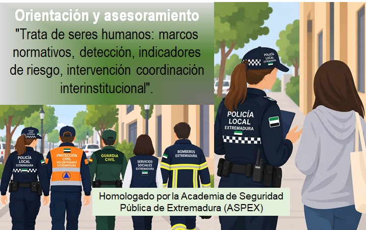 Portada curso Trata seres humanos. ASPEX